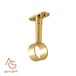 پایه سقفی لوله گرد 25، قابل رگلاژ باز کد 1046 - Image 2