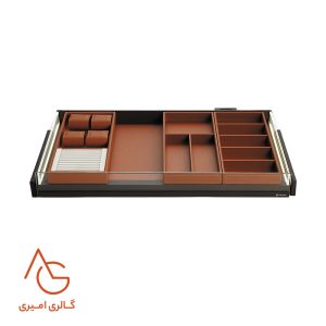 جای زیورآلات چرمی