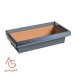 باکس چرمی ریلی داخل کمد لباس WS4162.TBU