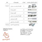 Top Line 3 مکانیــزم تاپ لاین روکار 3 درب - Image 2
