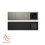 پریز ایتالیایی asa ملونی سری VERSAHIT mono combi سوکت برق و پورت USB