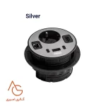 پریز توکار گرد کد 10096 ملونی