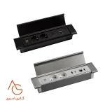 پریز توکار Slim کد 10098 ملونی