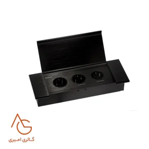 پریز توکار Slim کد 10108 ملونی