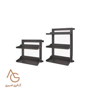 جای البسه و کفش 2 ریل از پهلو کد 8022 |کد 8024
