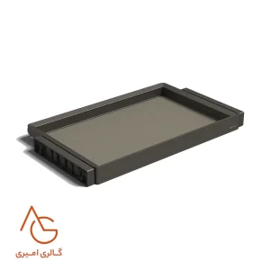 طبقه کشویی ریلی داخل کمد لباس رگلاژ آرام بند کد WS4183
