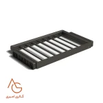 جای شلوار ریلی داخل کمد لباس رگلاژ آرام بند کد WS4185