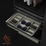 کشو نظم دهنده ریلی داخل کمد لباس رگلاژ آرام بند کد WS4186