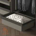 باکس ریلی داخل کمد لباس قابل رگلاژ آرام بند کد WS4187 - Image 2