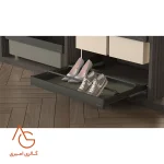 جاکفشی ریلی داخل کمد لباس قابل رگلاژ آرام بند کد WS4189