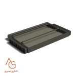 جاکفشی ریلی داخل کمد لباس قابل رگلاژ آرام بند کد WS4189