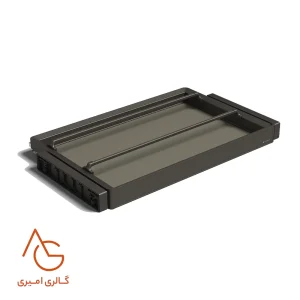 جاکفشی ریلی داخل کمد لباس قابل رگلاژ آرام بند کد WS4189