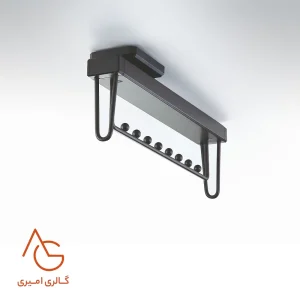 رگال سقفی ریلی داخل کمد لباس کد 4307