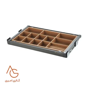 جای کمربند، کروات و زیورآلات چرمی قابل رگلاژ آرام بند کد WS4117L