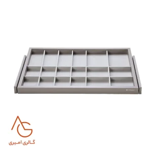 جای کمربند و کروات و زیور آلات ریلی داخل کمد لباس دارای آرام بند کد WS4153