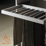 جای شلوار ریلی داخل کمد لباس دارای آرام بند کد WS4157 - Image 2