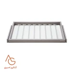 جای شلوار ریلی داخل کمد لباس دارای آرام بند کد WS4157