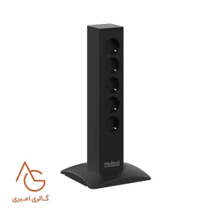 پریز COLONA روکار 4 سوکت برق (16A-2500W) 1 سوکت C و A ملونی کد 10180