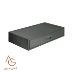 باکس امنیتی LORA به همراه اثر انگشت ملونی رنگ Grey Leather کد 8060