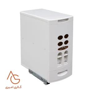 مخزن نگهداری برنج سری Riva Storage ریلی 300 میلی متر 1مخزن 18 کیلوگرم کد 9217