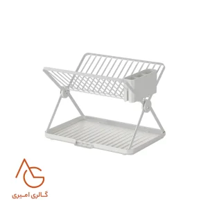 آبچکان Pia دو طبقه بدون سینی پرتابل فلز رنگ الکترواستاتیک ملونی کد 9300